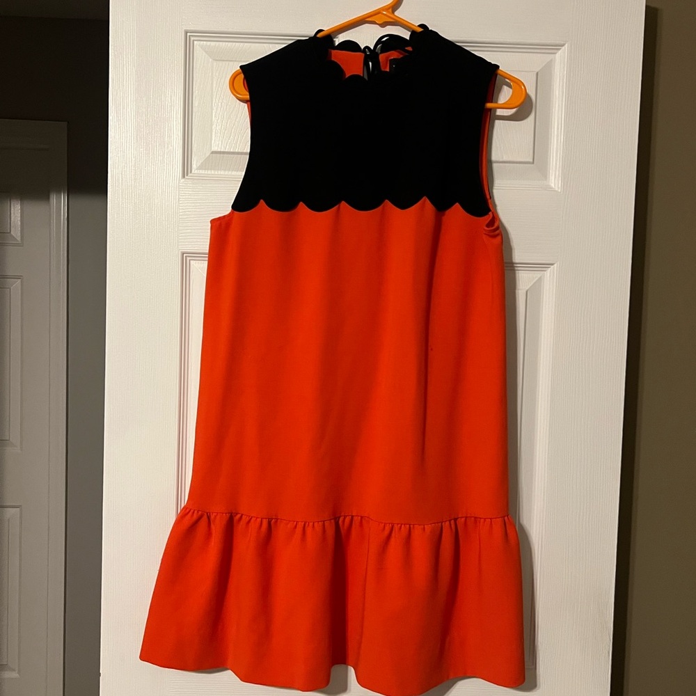 Victoria Beckham for Target Orange and Black Dress